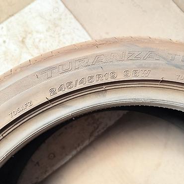 245: Шины 245 / 45 / R 19, Лето, Б/у, 1 шт, Легковые, Германия, Bridgestone — 3