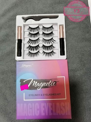 Šminka: Magnetne trepavice Cena 1550 din BEZ OŠTEĆENJA PRIRODNIH TREPAVICA BEZ — 5