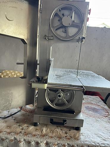 elektro mişar: Paslanmayan poladdan ət və sümük kəsmə lent mişarı - Peşəkar — 4