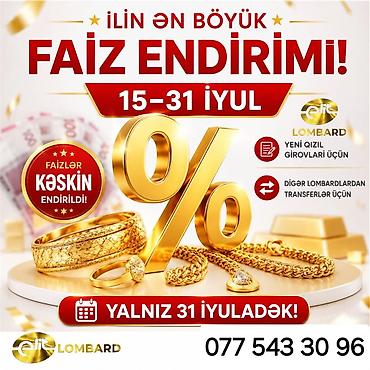 evakuator satisi bakida: 📢 İLİN ƏN BÖYÜK FAİZ ENDİRİMİ BAŞLADI! 15–31 iyul tarixləri arasında — 1