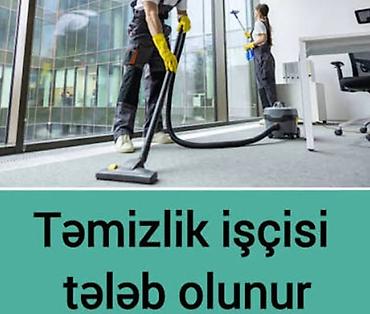 Xadimələr: Xadimə tələb olunur, 1 ildən az təcrübə — 1