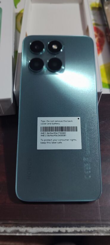 honor 7 10: Honor X6, 128 GB, color - Turquoise, Guarantee, Fingerprint, Dual SIM cards