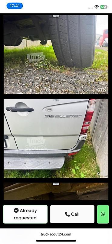 sprinter 315: Mercedes-Benz Спринтер: 2014 г., 2.2 л, Автомат, Дизель, Бус — 7