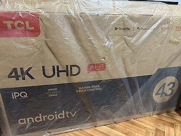 ok google: НА ЗАПЧАСТИ. Телевизор TCL 43" 4K UHD Android TV. Основные — 1