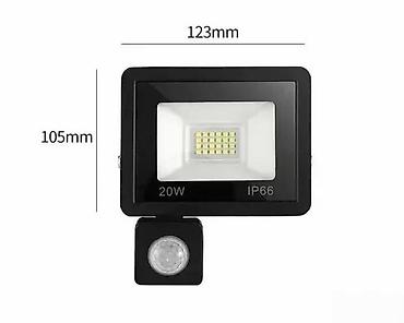 forma ideale za terasu: LED REFLEKTOR SA SENZOROM IP66 OD 10W DO 100W | Led reflektor sa — 3
