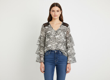 bluzki w piórka: Anthology, Women's blouse, size L