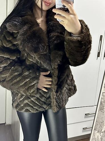 Шубы: Шуба, Короткая модель, С капюшоном, S, M, L — 10