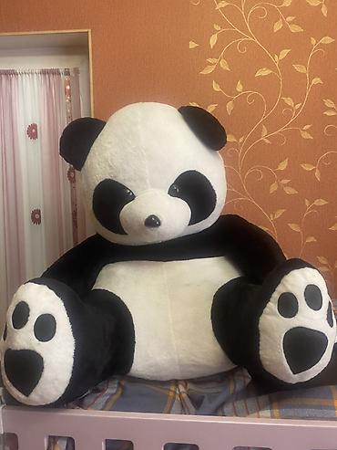oyuncaql: Nəhəng ölçülü panda plyuş oyuncağı - Həqiqi panda rənglərində — 3