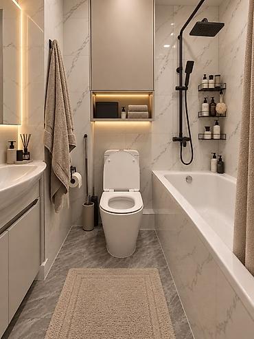 7 1: 3 комнаты, 75 м², Азия Молл 3 этаж, Дизайнерский ремонт — 6