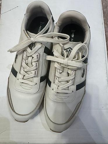 ayaqabı kişi: Lacoste qadın idman ayaqqabısı -Orginal Lacoste 40ölçü (39a gedir) — 1