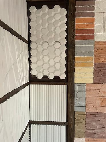 Фасадные сэндвич панели: 3d панель, дизайнерская, гипсовая декоративная плитка, более 35 видов… — 23