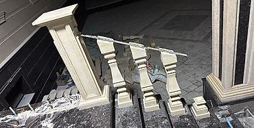 Мраморные и гранитные работы: Соколь натуральный гранит - Профессиональная облицовка цоколя и — 6