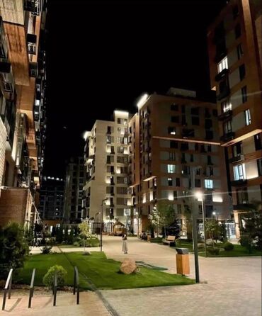 жк малина купить квартиру: 1 бөлмө, 55 кв. м, Элитка, 3 кабат, Евроремонт