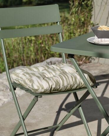 Jastuci: Jastuk za stolice, Memorijska pena, 40x40, bоја - Šareno — 3