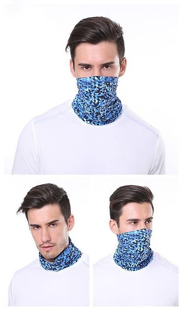 Маски, очки: Шарф-маска для езды на велосипеде, шелковая, походная бандана для — 4