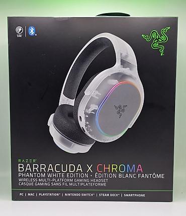 pc mikrafon: İşlənmiş Simsiz (Bluetooth) Qulaqcıqlar, Razer, rəng - Ağ — 2