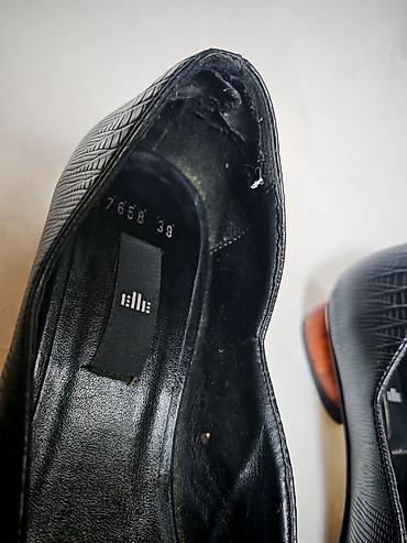 ilan 35: Qadın balet ayaqqabıları – qara, timsah naxışlı - Model: balet/loafer — 3