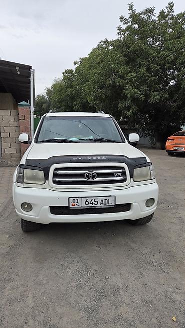 прадо 2008: Toyota Sequoia V8, комплектация Limited, белый цвет. Основные — 1