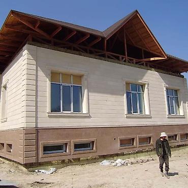 Строительство под ключ: Сары таш Строительные бригада Укладка камня Фасадные работа Сары — 4