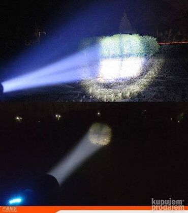 Lov i ribolov: Takticna super jaka baterijska LED lampa 100000lm Karakteristike — 6