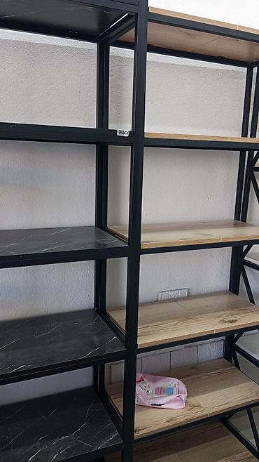 Торговое оборудование: Металлический стеллаж Loft Каркас: прочный профильный металл, матовое — 2