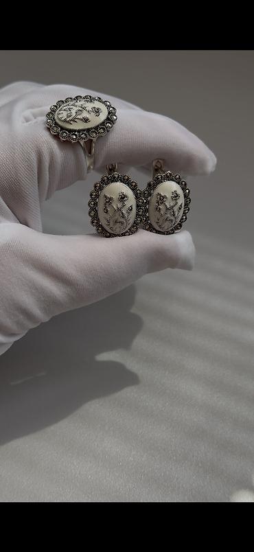 Серебряные наборы украшений: Набор украшений, Проба 925, Женские, Новый — 22