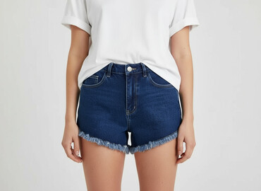 krótkie spodenki trendy 2018: PrettyLittleThing, Shorts for women, size M