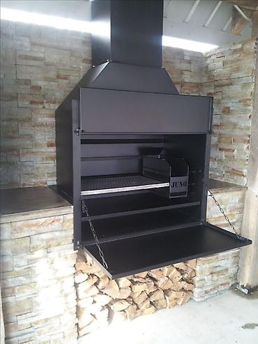 Садовая мебель: Уличные кухни/беседки под навесом в современном стиле делаем — 21