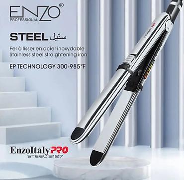 Бытовая техника: №: 13454 Məhsulun adı: Saç üçün düzləşdirici ENZO Professional Steel — 1