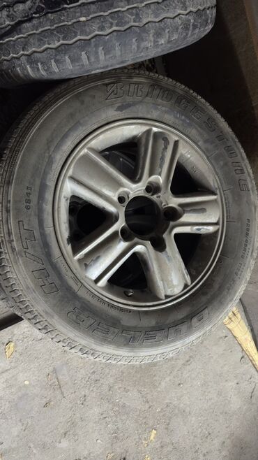 купить шины в бишкеке бу: Колеса в сборе 265 / 65 / R 18, Всесезонная, Б/у, Внедорожные (АТ/МТ), Литые, отверстий - 6