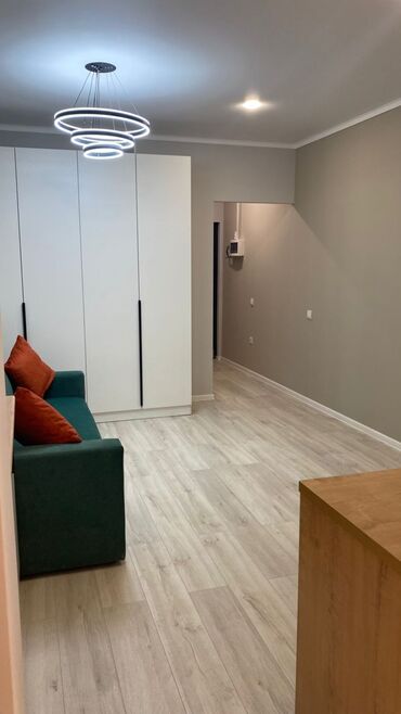 108 серия домов бишкек: 1 комната, 27 м², 108 серия, 3 этаж, Дизайнерский ремонт