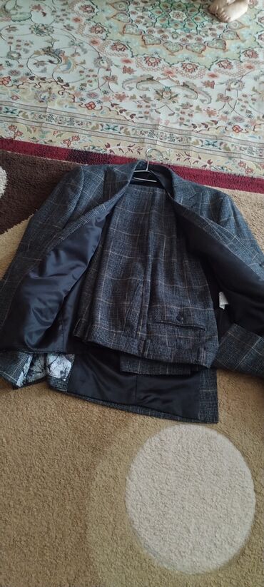 Kostyumlar: Kostyum, Demisezon, 5XL (EU 50), rəng - Boz