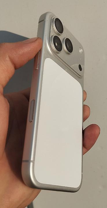 IPhone 17 Pro, 256 GB, Matte Silver, Simsiz şarj, Face ID lalafo.az -da IPhone 17 Pro, 256 GB, Matte Silver, Simsiz şarj, Face ID