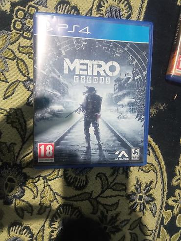 игры на сони плейстейшен 4: Игра Metro Exodus — версия для PS4 (диск в коробке). - Жанр: шутер от — 1