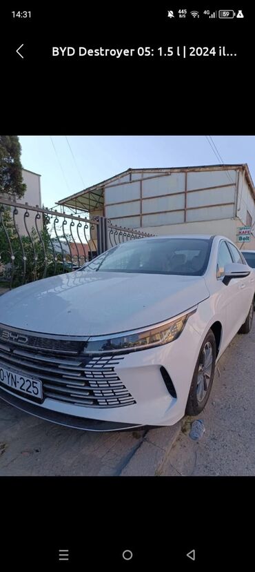 kvadrasikl satışı: BYD Destroyer 05: 1.5 л | 2024 г. 28000 км Седан