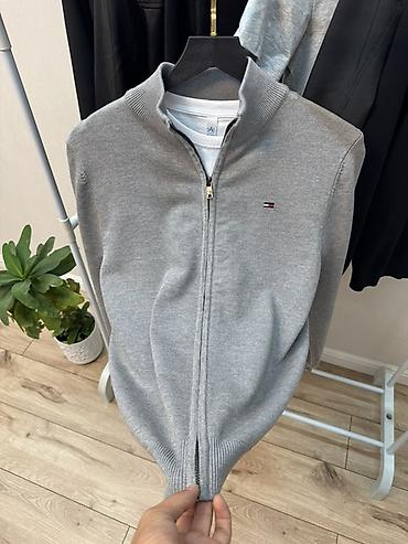 кардиган с мехом: Мужской свитер, S, M, L, Tommy Hilfiger, Новый, цвет - Черный, Самовывоз, Платная доставка — 3