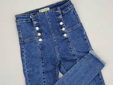 dżinsy push up z wysoką talią: M.Sara, Jeans for women, size XS (EU 34)