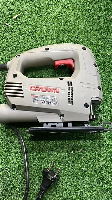 Курулуш жабдуулары: Лобзик электрический Crown CT13212 - Мощность: 550 Вт - Питание — 3
