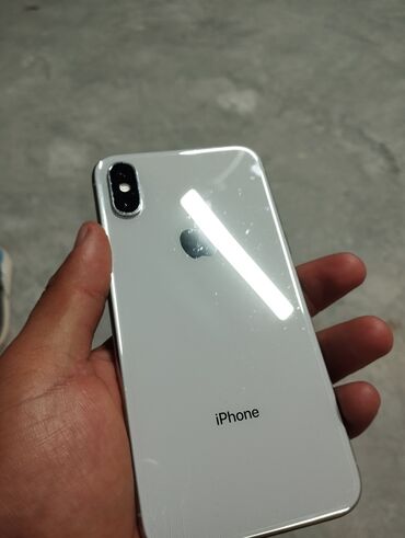 ddr4 16: IPhone Xs, Колдонулган, 64 ГБ, Ак, Каптама, 75 %