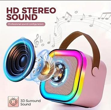 mikrofon qiymetleri: • SİFARİŞLƏ GƏTİRİLİR 🛍️ • Portativ Karaoke Dinamik Seti – HD Stereo — 1