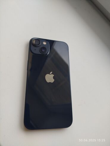 телефоны ми 9: IPhone 13, Колдонулган, 128 ГБ, Midnight, Каптама, 85 %