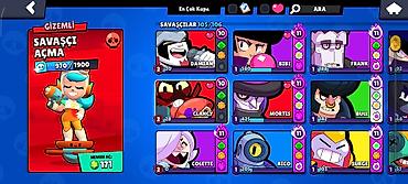 Bijuteriya: Brawl Stars hesabı 105 karakter var çox xərc olunub bu hesaba - — 3