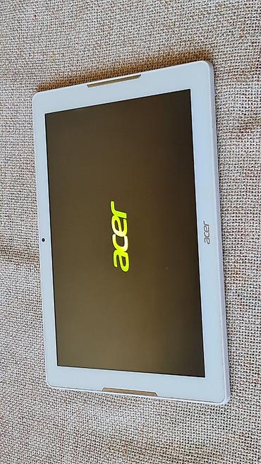 Tableti: Acer Iconia tablet – bela boja - Ekran: oko 10,1 inča (širok okvir — 2