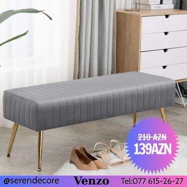 Pufiklər: Pufik oturacaq, Vеlur parça, rəng - Yaşıl — 8