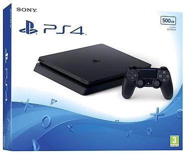 dvd oyun: Oyun konsolu Sony Playstation 4 Slim 500 GB Black Brend: Sony — 2