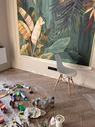 Divar rəsimlərinin çəkilməsi🎨 Qiymət rəsmə və onun ölçüsünə uyğun