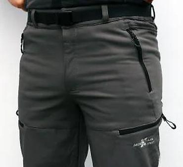 Radna odeća: Muške outdoor pantalone Mountain X Spirit – sivo antracit - — 19