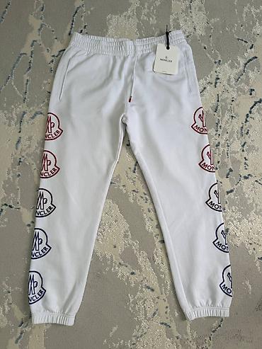 Брюки: Мужские брюки, L, Moncler, Новый, цвет - Белый, Самовывоз — 8