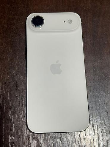 aiphone 14: IPhone Air, Б/у, 256 ГБ, Белый, Чехол, 100 % — 1