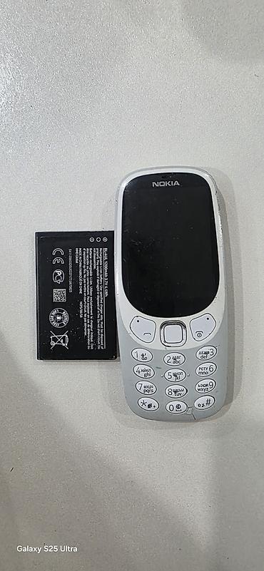 telf: Nokia 3310, < 2 GB Memory Capacity, rəng - Ağ, İki sim kartlı — 2